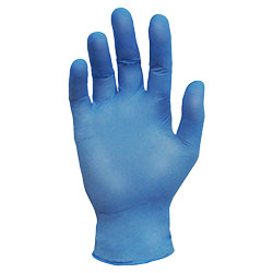 LARGE Nitrile Gloves 4 mil blue